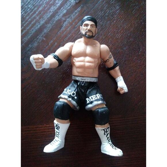 WWE WWF Wrestling Jakks Action BCA Superstars 6 Marc Mero 1998 Figure TKO - Picture 1 of 2
